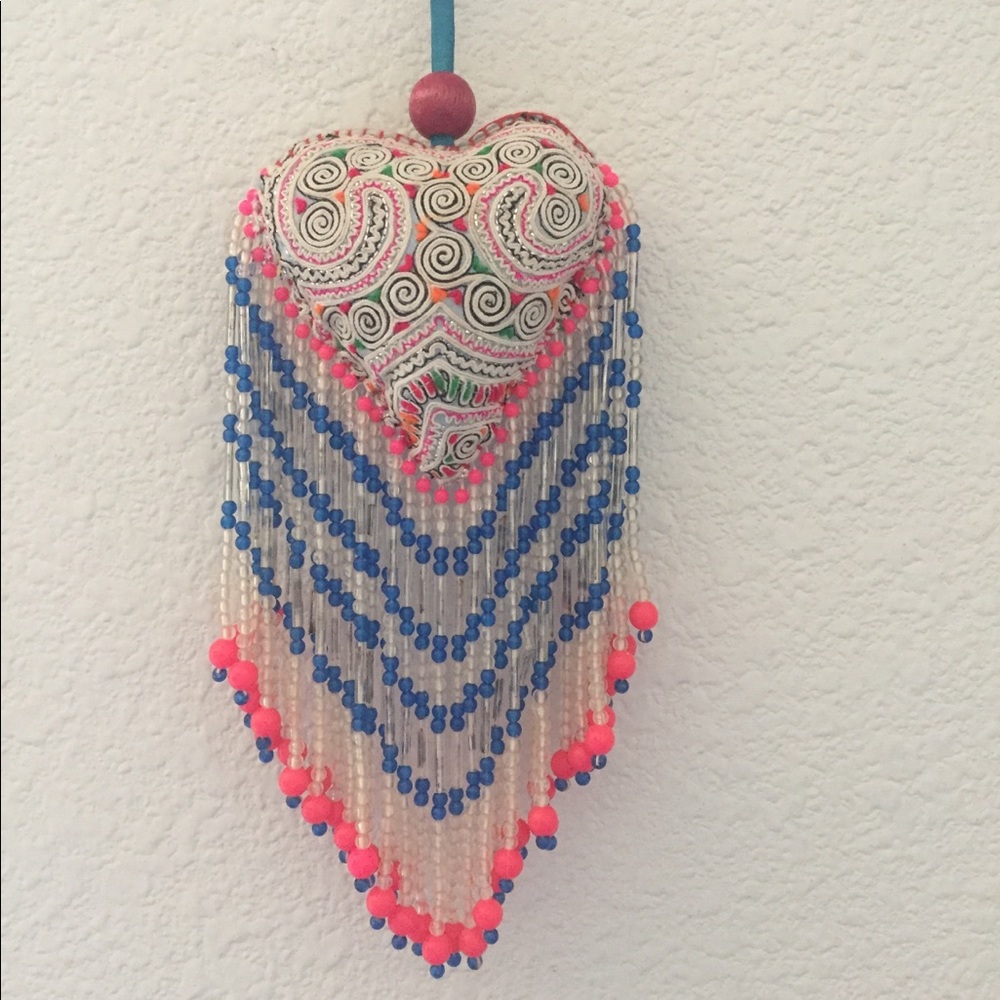 Handmade Bohemian Festival Keychain Tassel Vintage - Picture 6 of 8